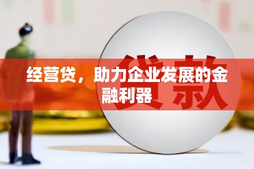 嘉兴经营贷，助力企业发展的金融利器