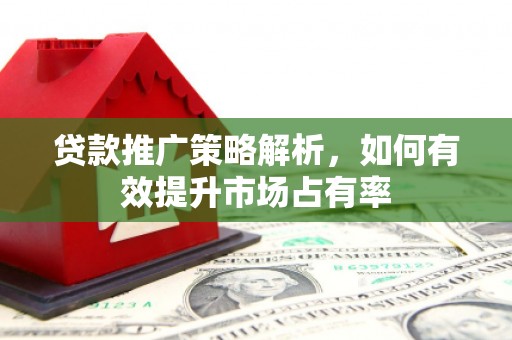 嘉兴贷款推广策略解析，如何有效提升市场占有率