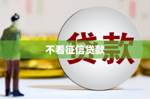 嘉兴不看征信贷款