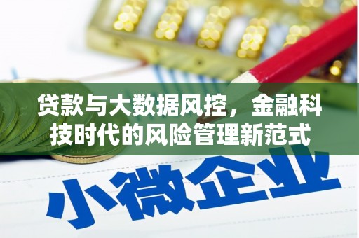 嘉兴贷款与大数据风控，金融科技时代的风险管理新范式