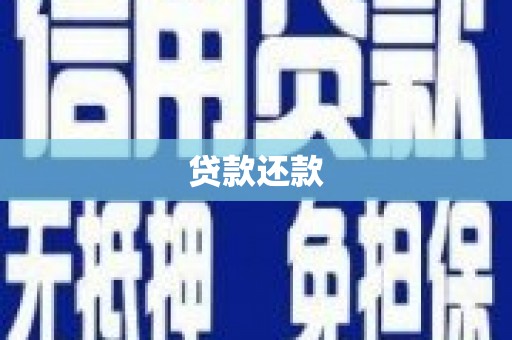 嘉兴贷款还款