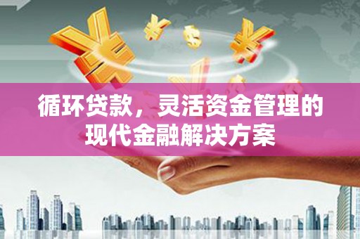 嘉兴循环贷款，灵活资金管理的现代金融解决方案