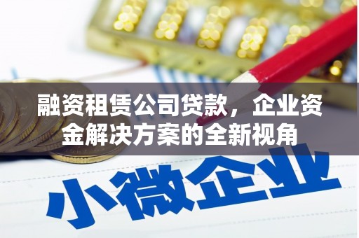 嘉兴融资租赁公司贷款，企业资金解决方案的全新视角