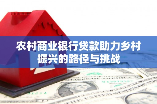 嘉兴农村商业银行贷款助力乡村振兴的路径与挑战