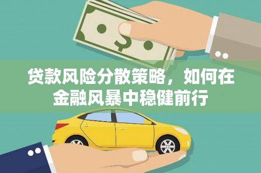 嘉兴贷款风险分散策略，如何在金融风暴中稳健前行