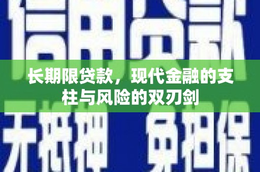 嘉兴长期限贷款，现代金融的支柱与风险的双刃剑