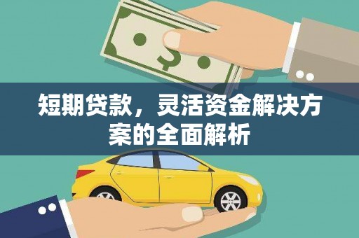嘉兴短期贷款，灵活资金解决方案的全面解析