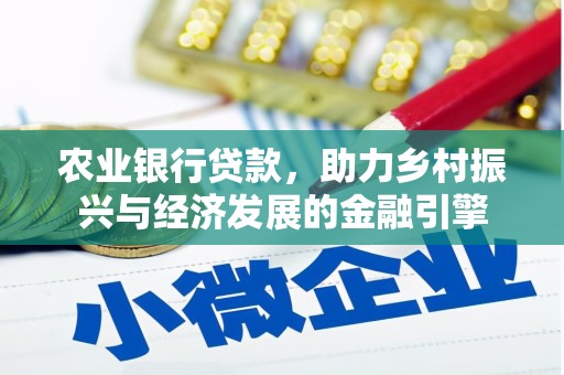 嘉兴农业银行贷款，助力乡村振兴与经济发展的金融引擎