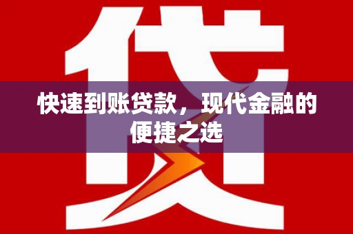 嘉兴快速到账贷款，现代金融的便捷之选