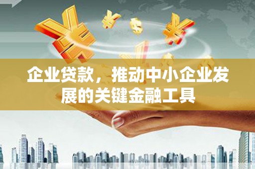 嘉兴企业贷款，推动中小企业发展的关键金融工具
