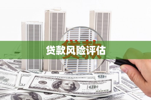 嘉兴贷款风险评估
