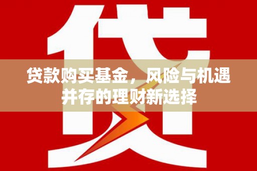 嘉兴贷款购买基金，风险与机遇并存的理财新选择