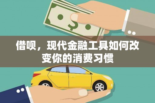 嘉兴借呗，现代金融工具如何改变你的消费习惯