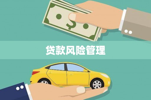 嘉兴贷款风险管理
