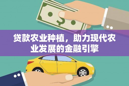 嘉兴贷款农业种植，助力现代农业发展的金融引擎