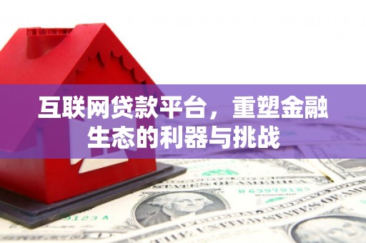 嘉兴互联网贷款平台，重塑金融生态的利器与挑战