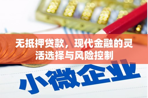 嘉兴无抵押贷款，现代金融的灵活选择与风险控制