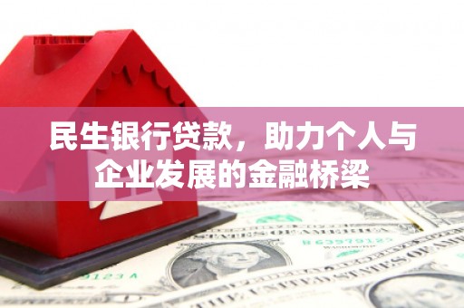 嘉兴民生银行贷款，助力个人与企业发展的金融桥梁
