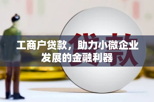 嘉兴工商户贷款，助力小微企业发展的金融利器