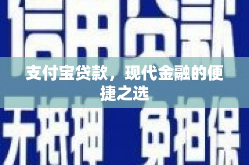 嘉兴支付宝贷款，现代金融的便捷之选