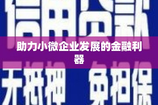 嘉兴助力小微企业发展的金融利器